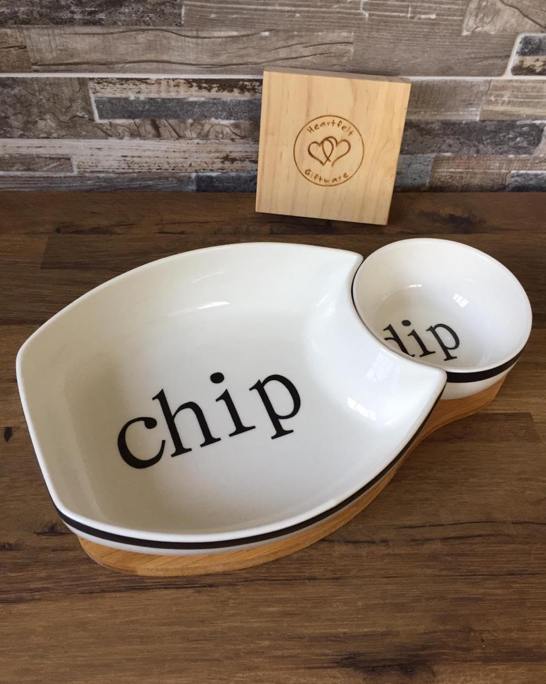 Ceramic Chip 'n' Dip Set