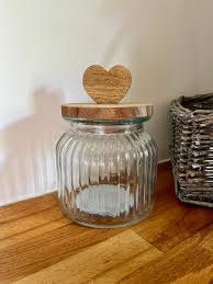 Heart Storage Jar, 15cm